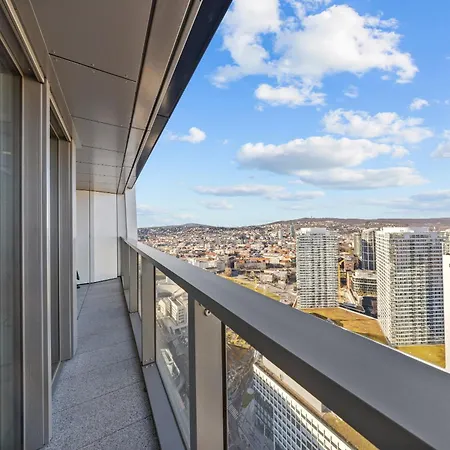 Apartment X34th Floor - Touch The Clouds In The Tallest Building In Eurovea Bratislava