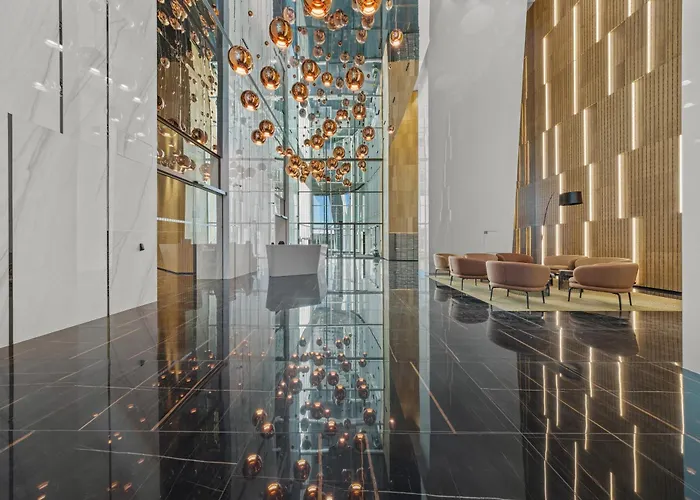 Daire X34th Floor - Touch The Clouds In The Tallest Building In Eurovea Bratislava