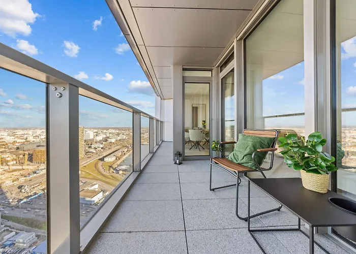 X34th Floor - Touch The Clouds In The Tallest Building In Eurovea Appartement Bratislava